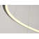 6-Light LED Six Ring Halo Chandelier With White Acrylic Diffusers