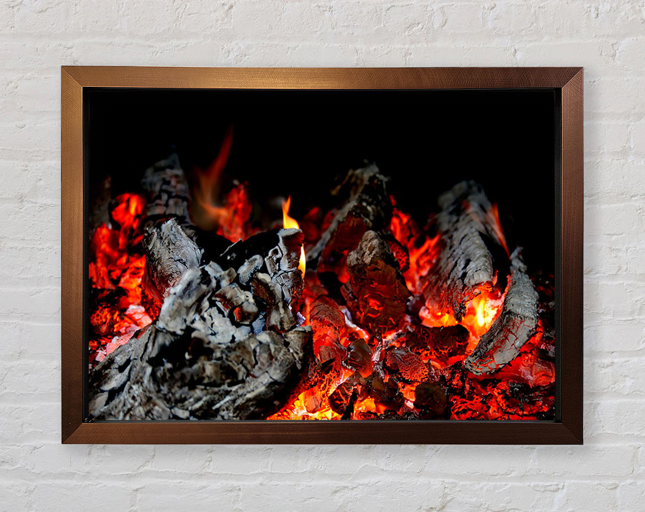 Ebern Designs Fire - Single Picture Frame Art Prints | Wayfair.co.uk