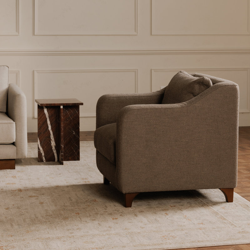 Hewitt Accent Chair, Warm Gray