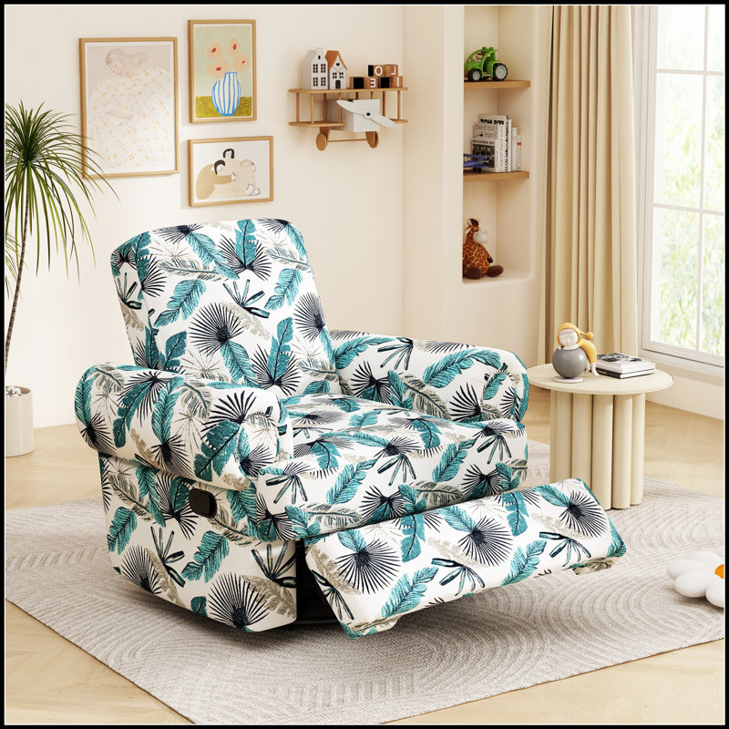 Manual Recliner Sofa Swivel Recliner Rocker Chair With Adjustable Backrest For Ultimate Comfort And Versatility In Any Room