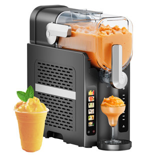 Commercial-grade Slushy Machine - Frozen Drink Maker Auto Clean & 6 Modes