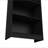 Black 5-Shelf Bookcase