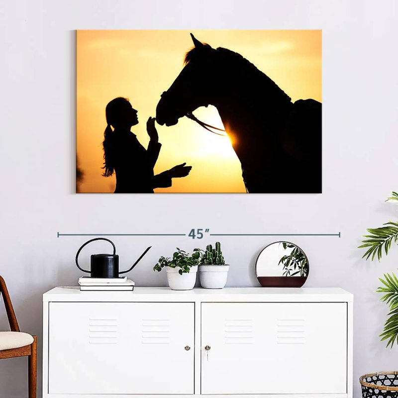 Brampt Horse And Girl