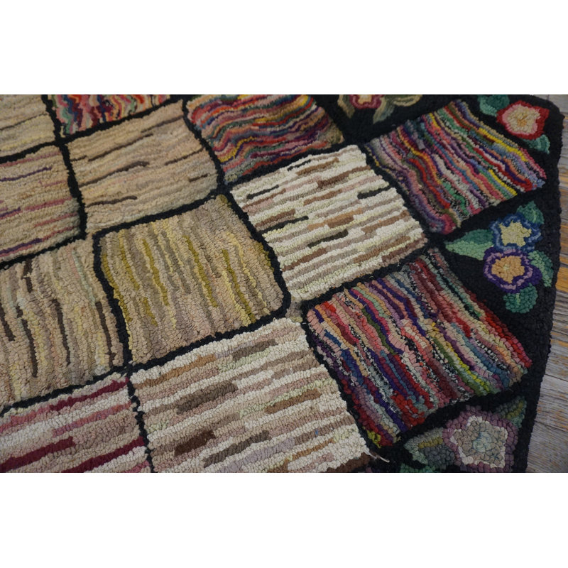 Tapis crocheté ivoire ivoire