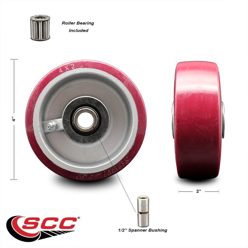 Poly sur roulettes en aluminium