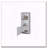 White Wall Cabinet With One Door-586994101
