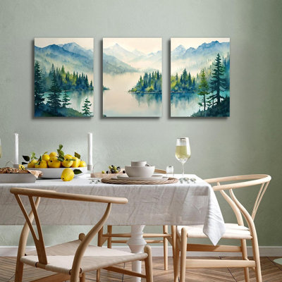 3 Piece Wrapped Canvas Print