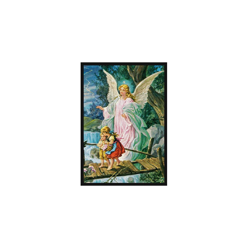 Faith Based Guardian Angel Area Rug, 3'10" x 5'4"