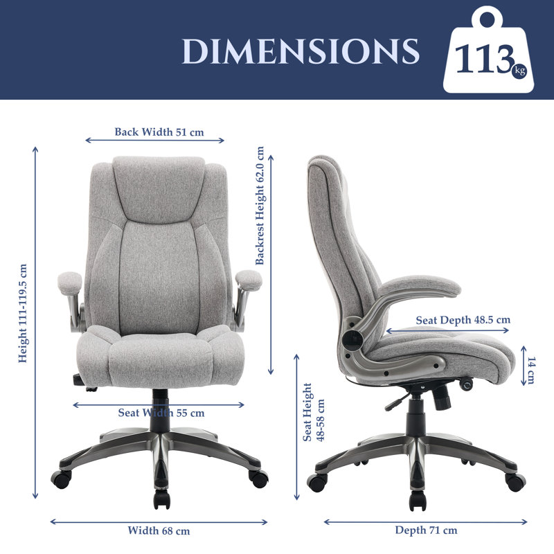 Office Chair, Grey