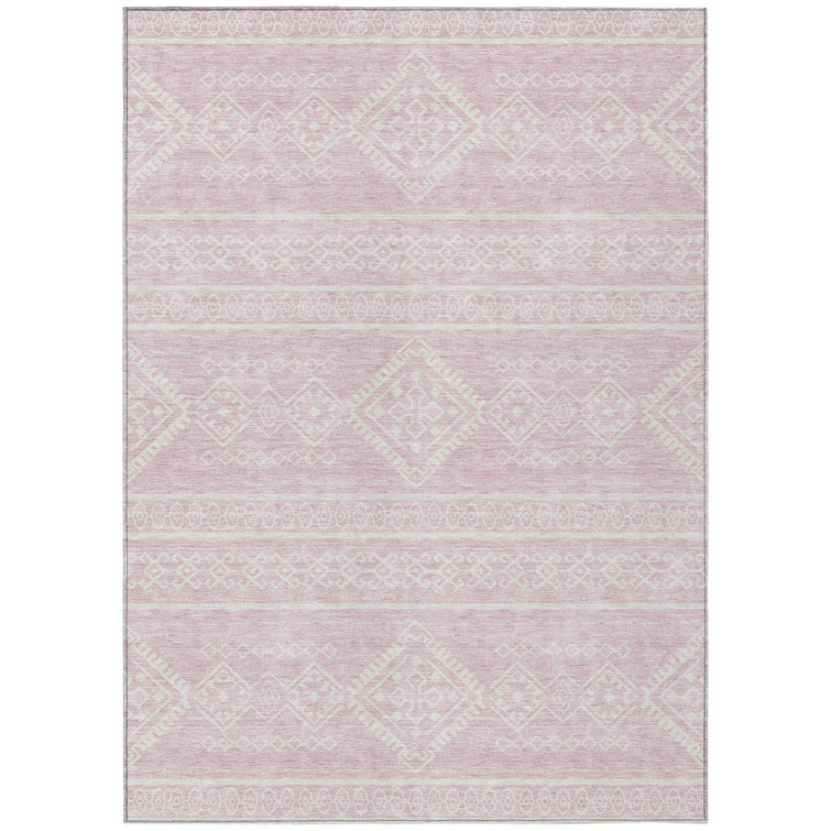 Chalee Washable Southwestern Indoor Rug