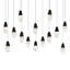 Martini 14 Light Crystal LED Multi-Light Pendant-1100608113-1100608114