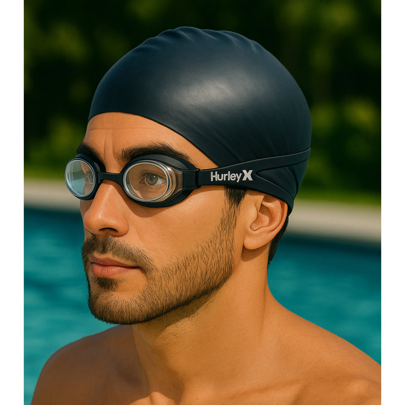 Hurley Phantom Ops Goggles bleu et gris