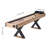 9 ft Shuffleboard Table 2 in 1 Shuffleboard and Bowling Combo Game Set