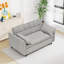 Causeuse avec lit escamotable pour le salon-129704922