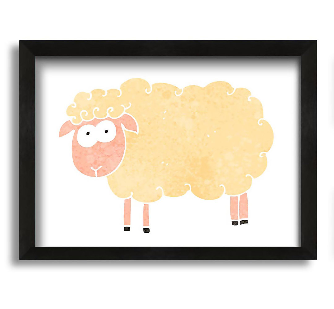 Gerahmtes Wandbild My Name Is Wooly