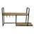 Raleigh 2 Piece Mango Solid Wood Accent Shelf with Towel Bar