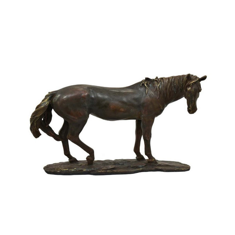 Figurine Lougenia Refi, style moderne, résine