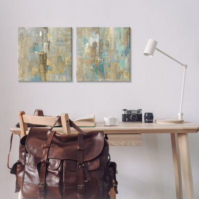 Composition 2 PC Canvas Wall Art Set by Justin Turner