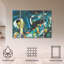 Ensemble de 3 panneaux muraux - Changyu Zou «Night Whisper», art mural sur toile pour le salon, la chambre à coucher ou le bureau 