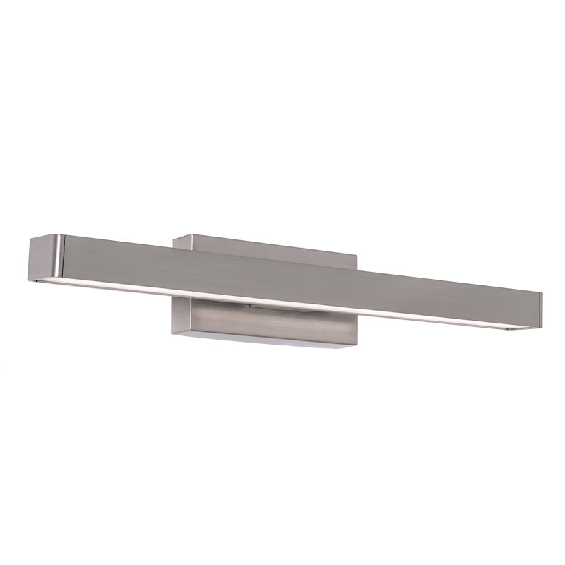 Applique murale Brock 18 po à DEL, 1 000 lumens, 5 CC, 20 watts, nickel satiné (0F859C148D2742888EE90CFF9F73D9FB)