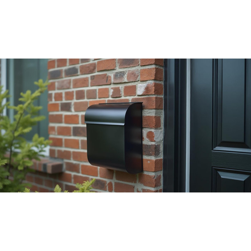 Dominion Iron Mailbox, Black Powder Coated