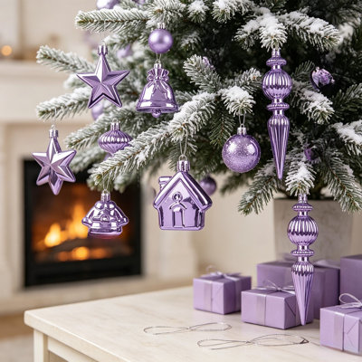 Christmas Decorations Christmas Hanging Decorative 38Pcs Creatives Colorful Decorative Ball Pendant  Christmas Tree Or Festival Atmospheres Or Wedding Scene Small Decoration