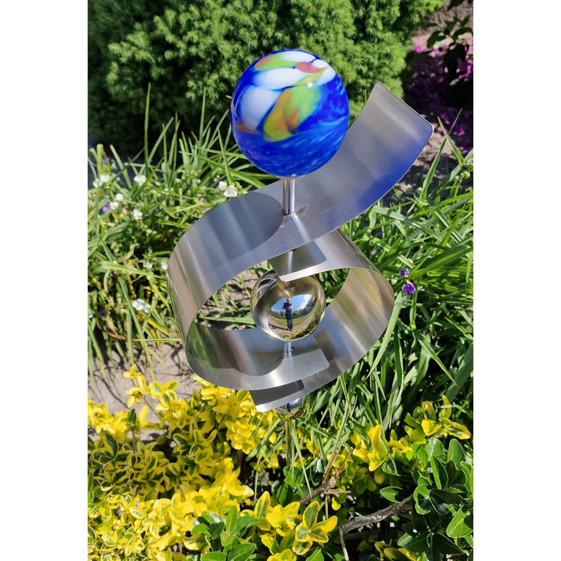 Ruithero Metal Abstract Gazing Ball