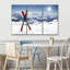 " Red Skis " 3 - Pieces-92828652