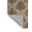Tapis gris botanique lavable à la machine