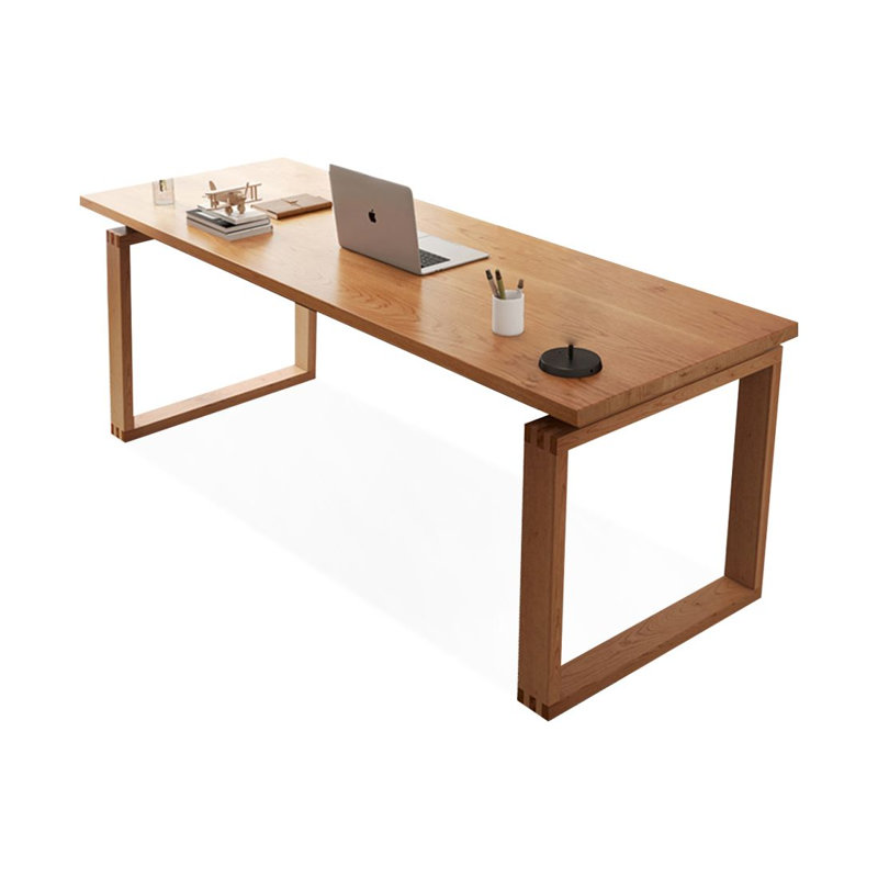 Bureau d'écriture Burlywood, H 29,53 po x l 70,87 po x P 27,56 po