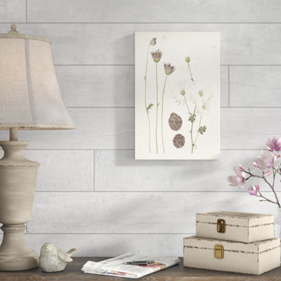 «Pressed Blooms IV», impression sur toile