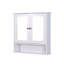 Armoire de salle de bain murale avec miroir