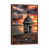 Classic Brown Wood Framed Canvas selected