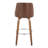 Archaimbaud 30" Fixed-Height Faux Leather Bar Stools with Round Footrest