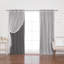 Paire de rideaux occultant en polyester Fortson Max-2104946465-2104946464