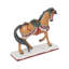 Sentier de poneys peints Tis the Season Christmas Figurine H 7,3 po