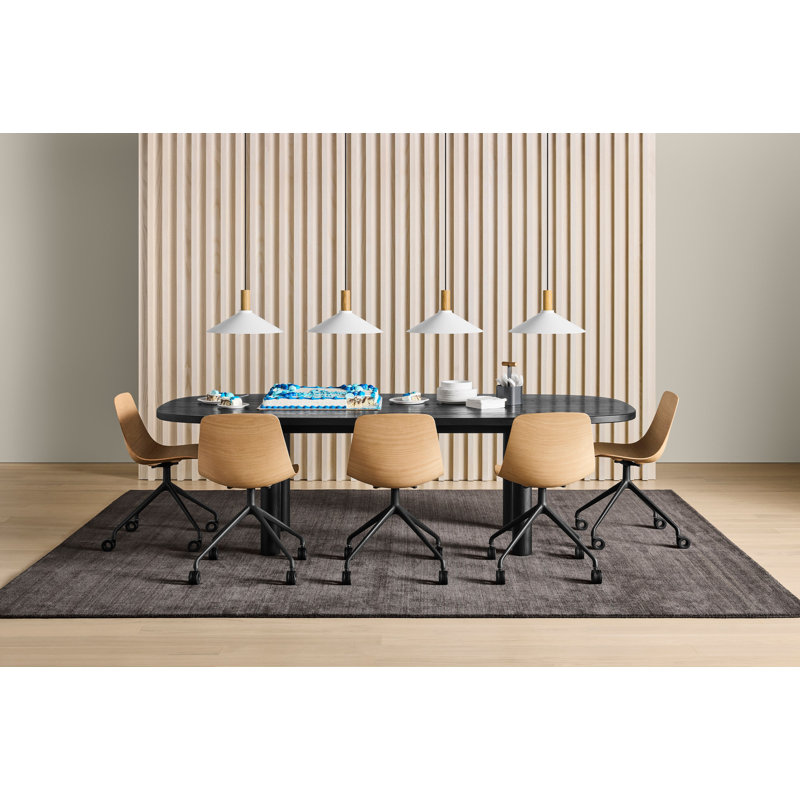 Tapis filtré gris anthracite, Rectangle 8 pi x 10 pi, Charcoal