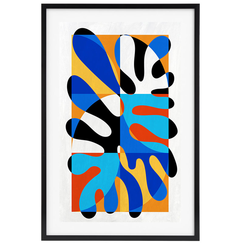Spunky Splat - Picture Frame Painting