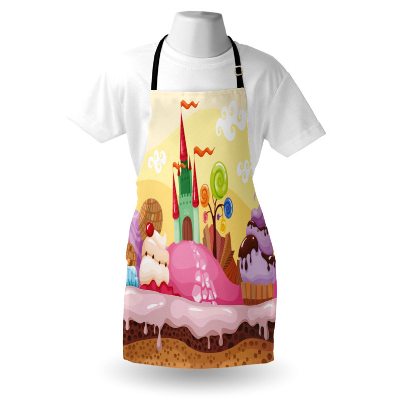 No Pattern Bib Apron