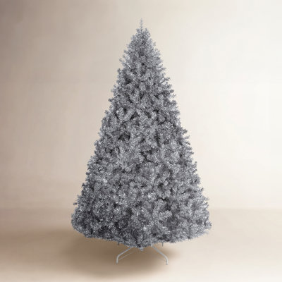 Silver Artificial Fir Christmas Tree