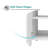 Kreutzer 24.4'' Single Bathroom Vanity with Manufactured Wood Top-872938426-891726689-872938427