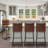 30.75'' Modern Thick Leatherette Bar Stool-88153603