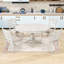Retro 5-Piece Dining Set, Wood Dining Table with Movable Leaf and Ladder Back Chairs-43382905