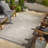 Hailes Moroccan Area Rug in Gray/Beige-1077079518