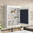 24'' X 27'' Wall Mounted Bathroom Storage Cabinet With Mirror, Medicine Cabinet With Height Adjustable Shelf, Over The Toilet Space Saver Cabinet-254100542