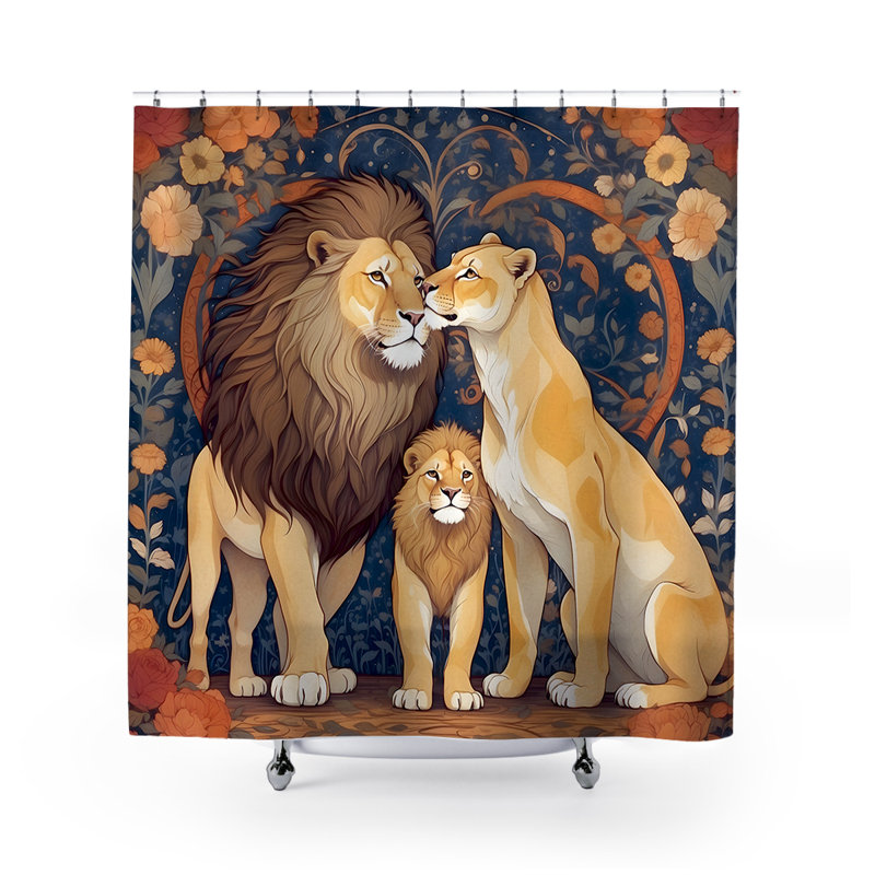 Rideau de douche Albert Lion