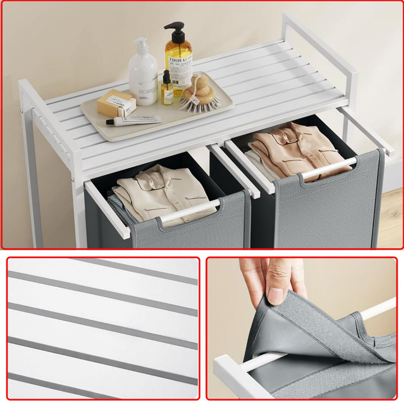 QICQA Color Basket, Grey