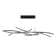 Divergence 9 - Light Dimmable LED Modern Linear Chandelier