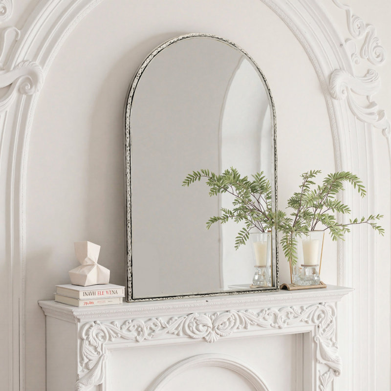 Miroir de meuble-lavabo ou miroir mural, Argent argent