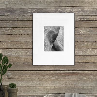 Fineline Metal Picture Frame with Mat